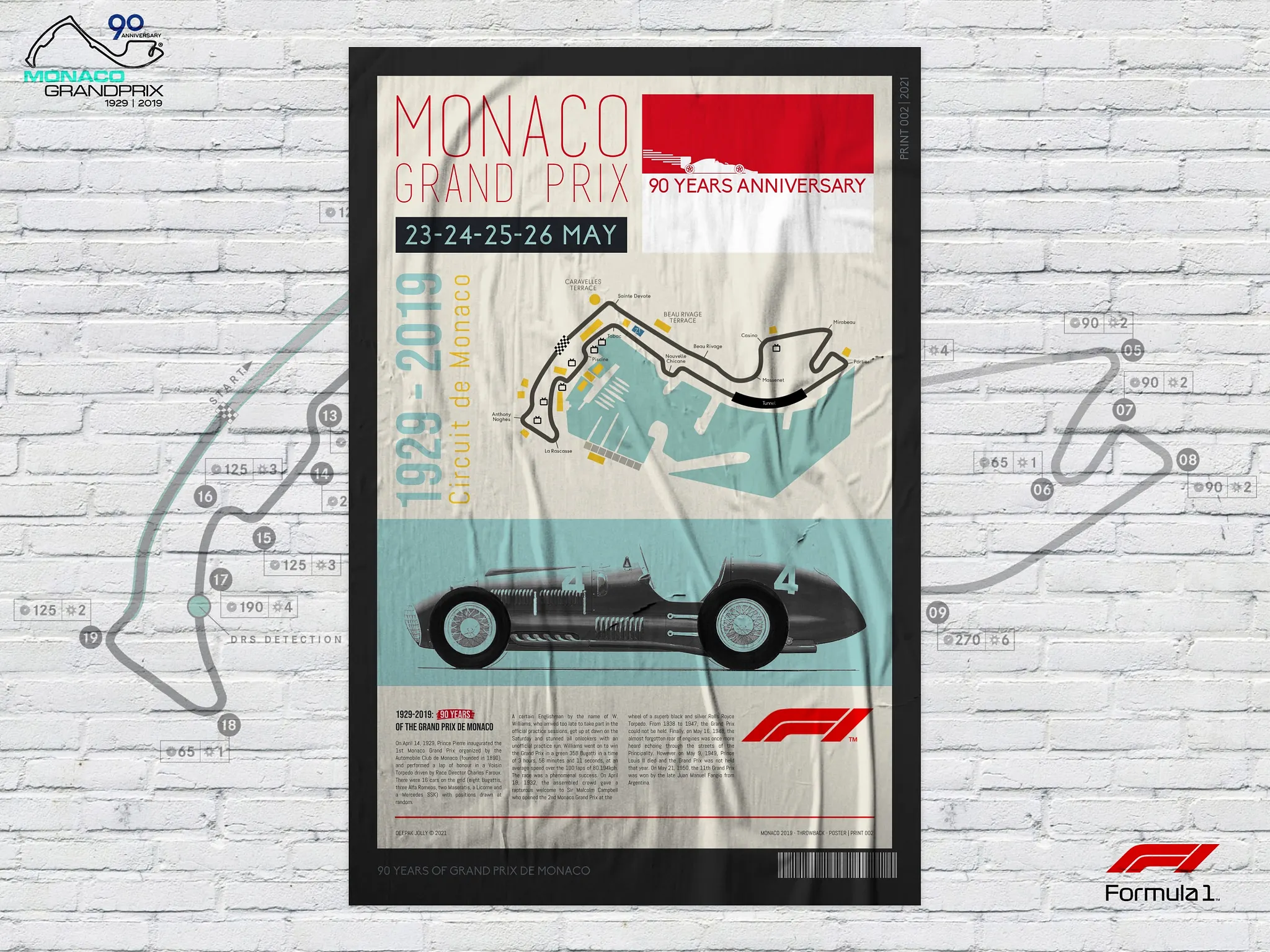 90 Years of Grand Prix de Monaco